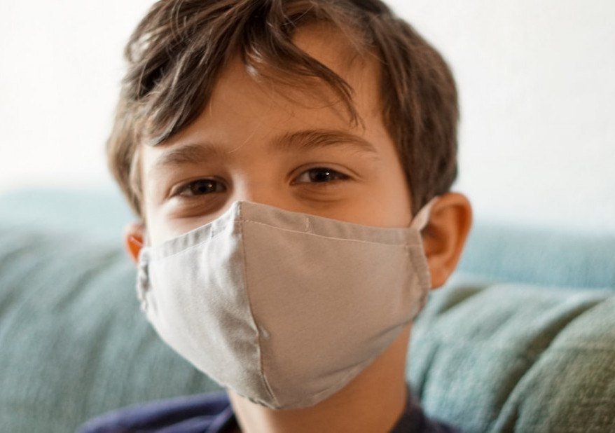 boy with face mask- osha safety tool box talks